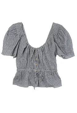 Ezio Top Gingham sold by Ciao Lucia product image thumbnail 2