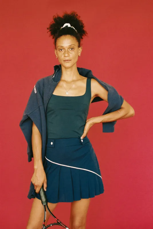 Tennis Tank Navy made by Ciao Lucia