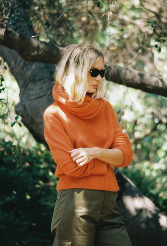 Bernard Sweater in Orange sold by Ciao Lucia