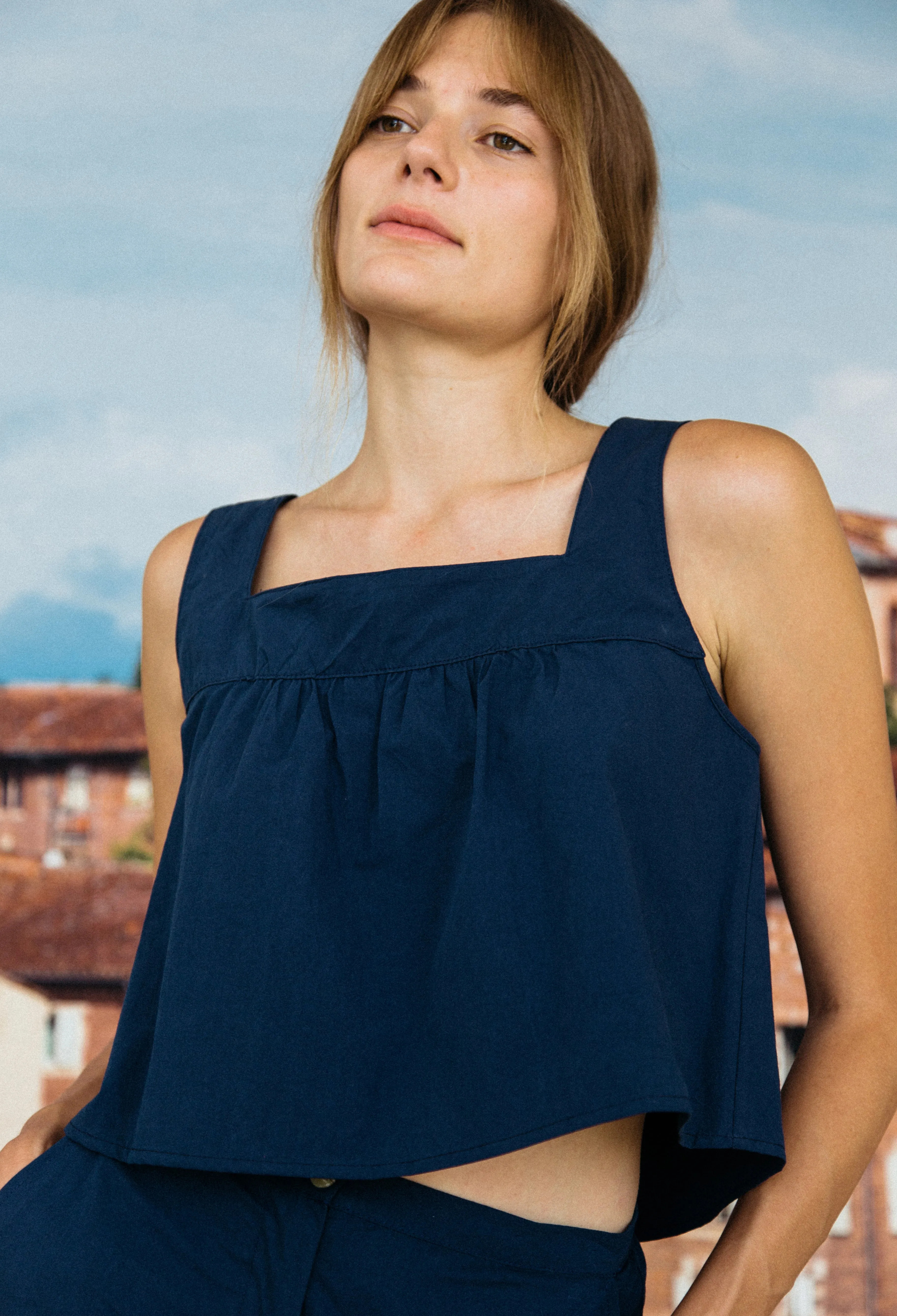 Emilia Top Navy sold by Ciao Lucia product image thumbnail 2