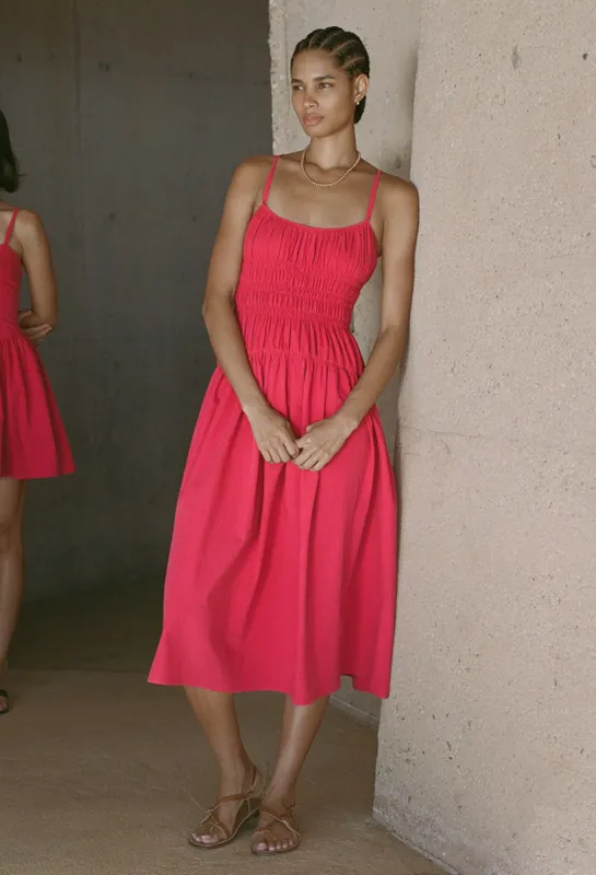 Volta Dress Hibiscus sold by Ciao Lucia