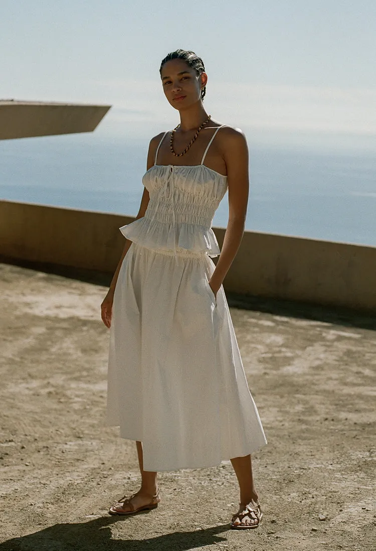 Suso Skirt White sold by Ciao Lucia