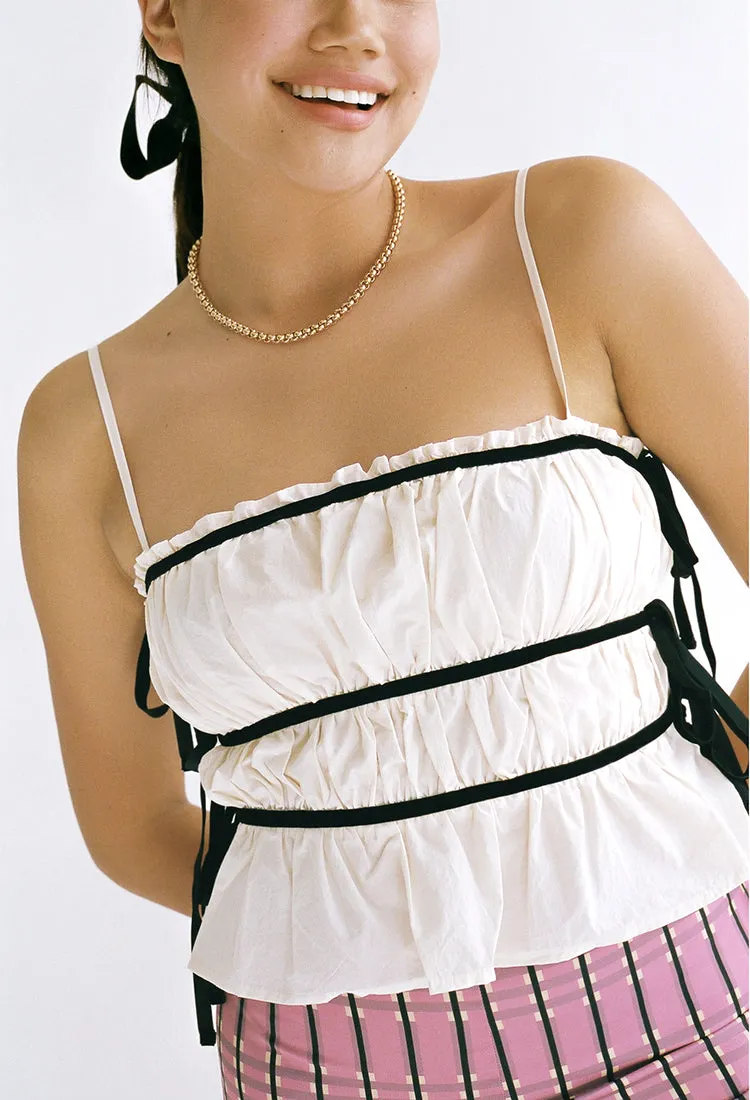 Adrina Top Cream sold by Ciao Lucia product image thumbnail 3