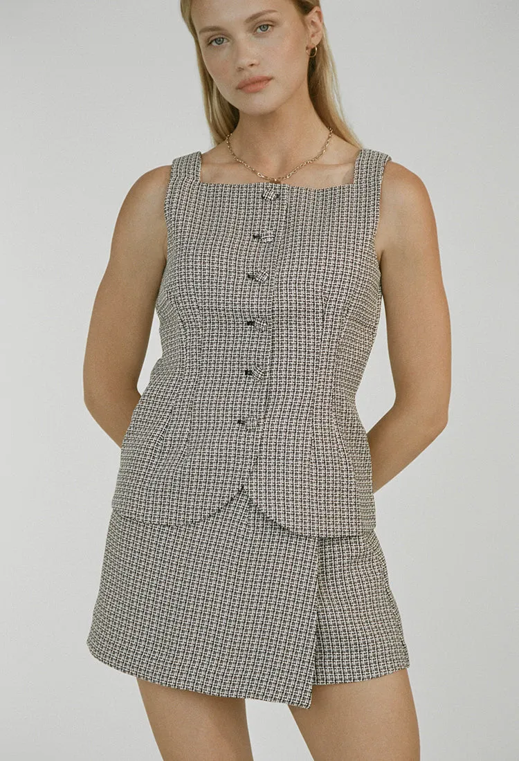 Amira Top Tweed sold by Ciao Lucia product image thumbnail 2