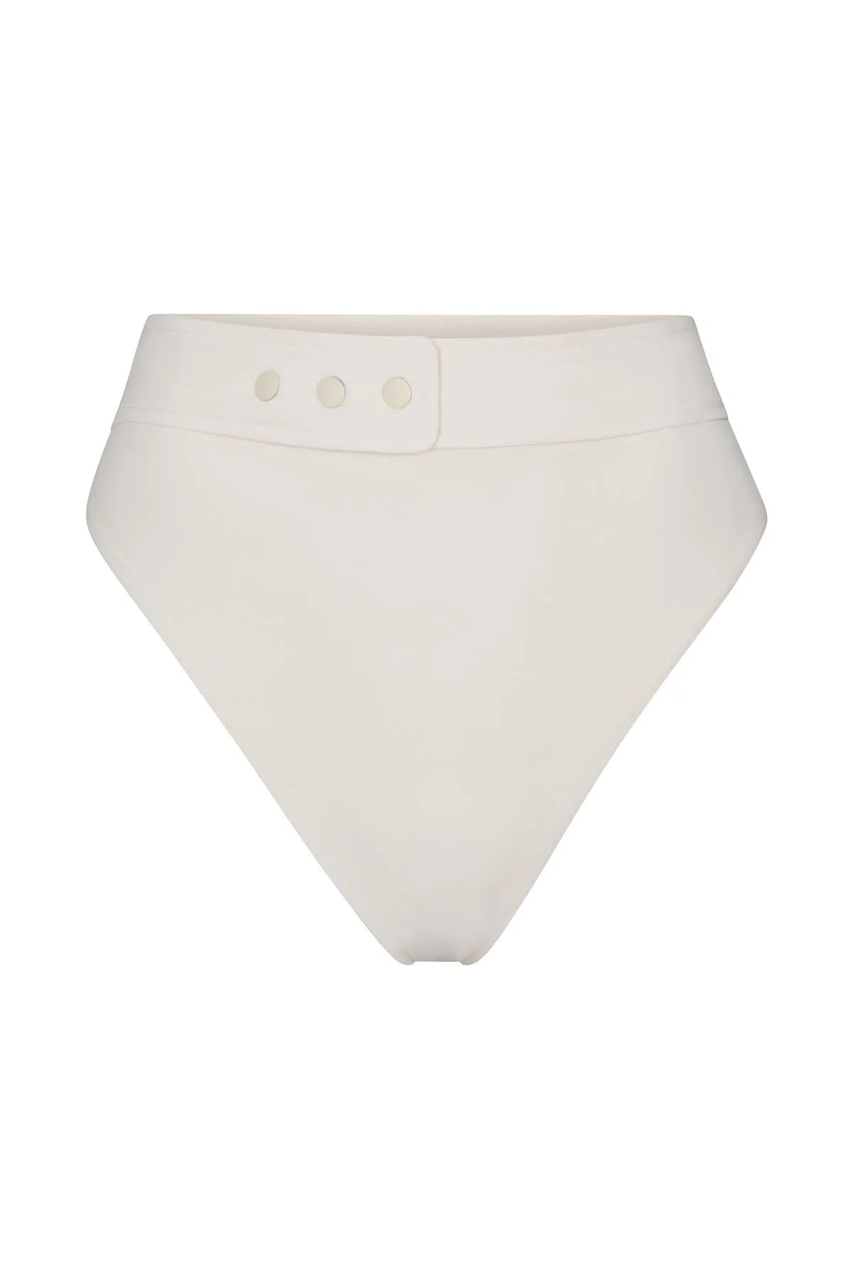 Belted Mid-Rise Bottom Ivory sold by Ciao Lucia product image thumbnail 2