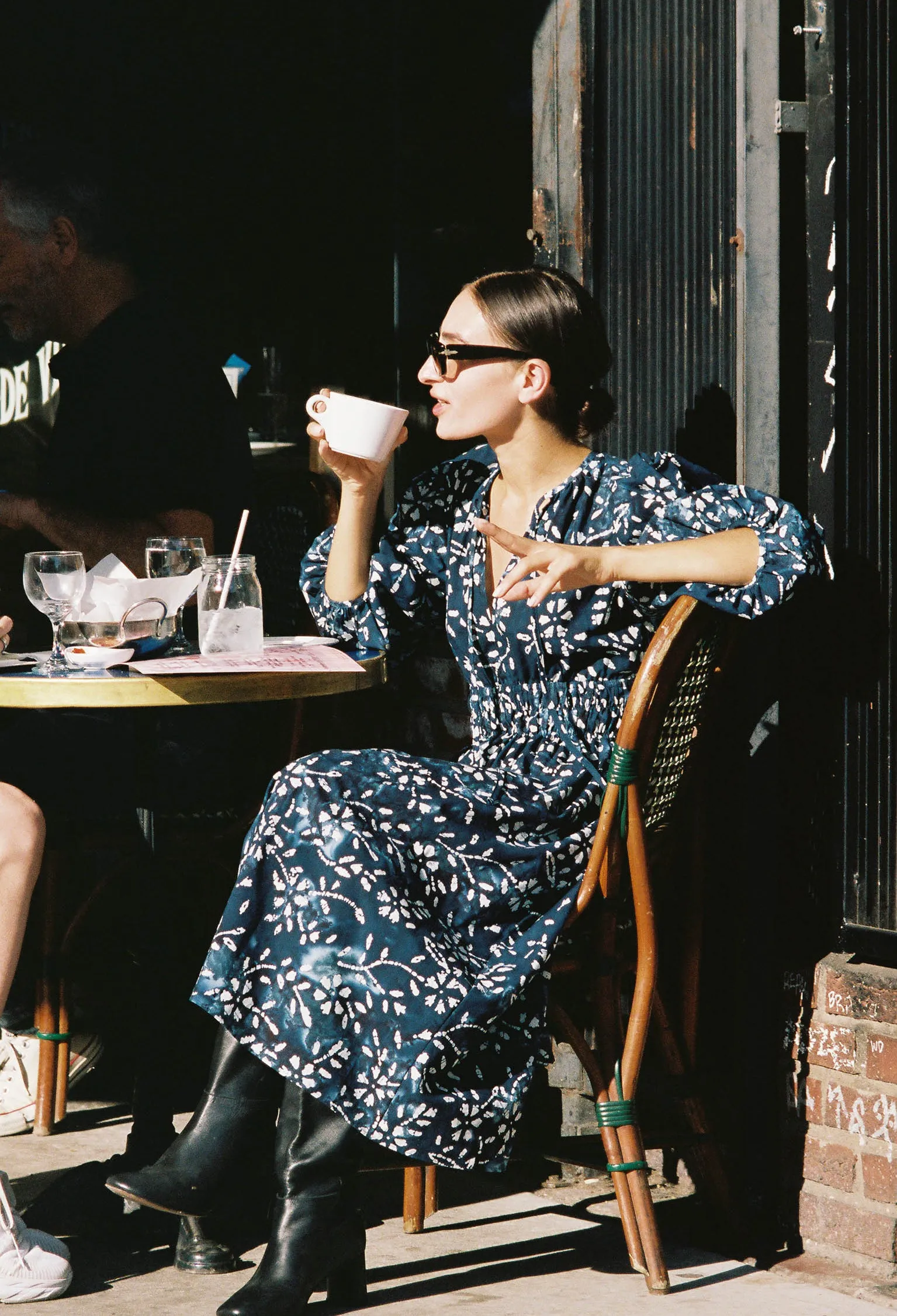 Georgina Dress Indigo sold by Ciao Lucia product image thumbnail 5