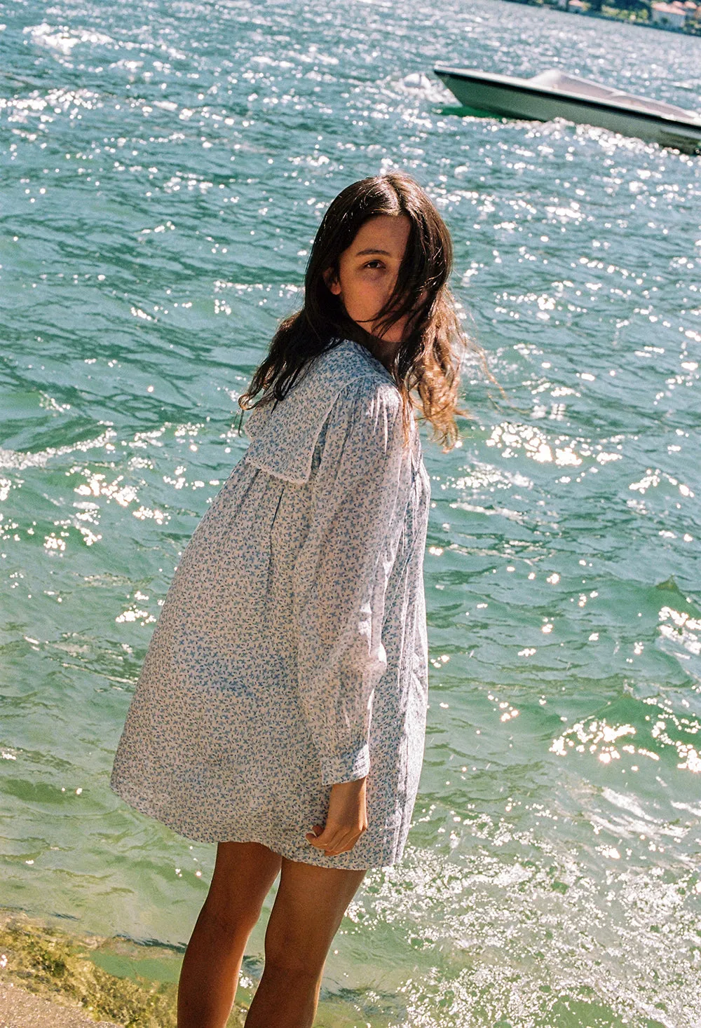 Cloe Dress Thistle sold by Ciao Lucia product image thumbnail 2