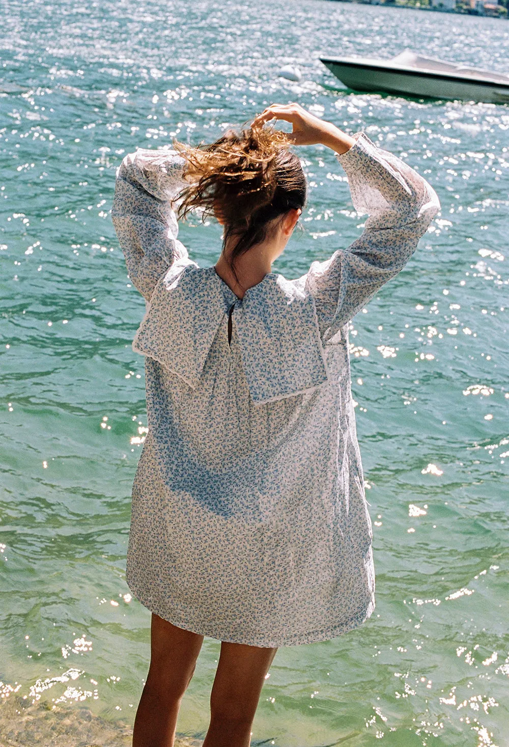 Cloe Dress Thistle sold by Ciao Lucia product image thumbnail 5