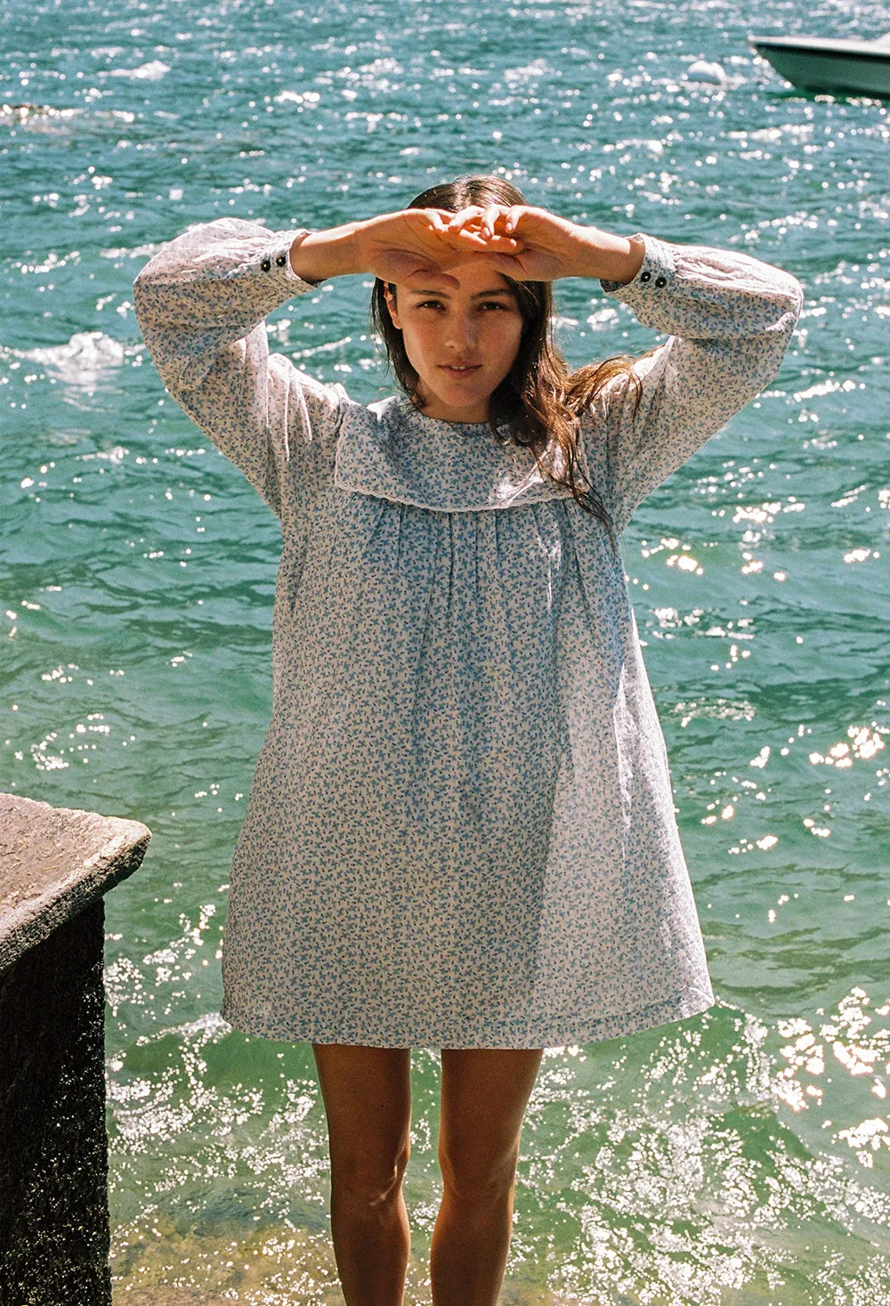 Cloe Dress Thistle sold by Ciao Lucia product image thumbnail 4