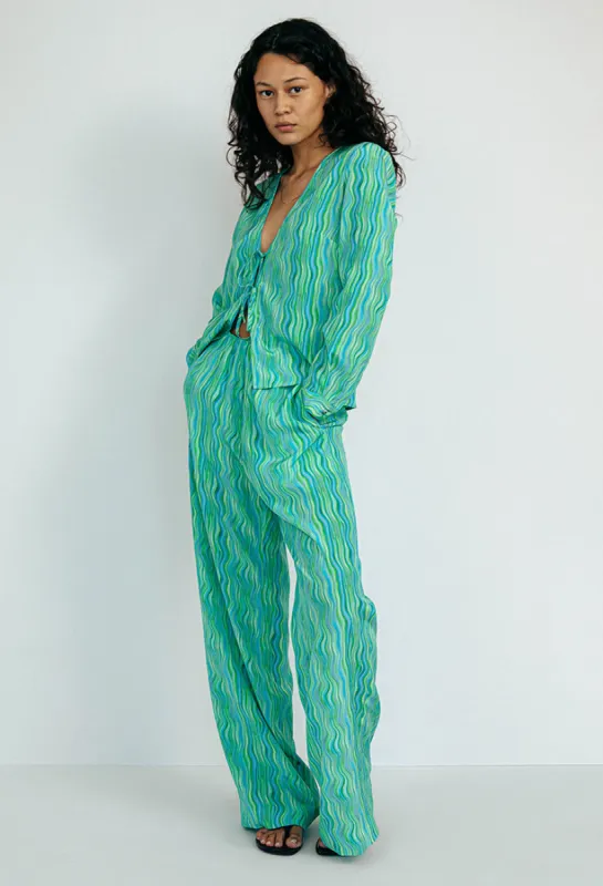 Barca Pant Seaglass sold by Ciao Lucia