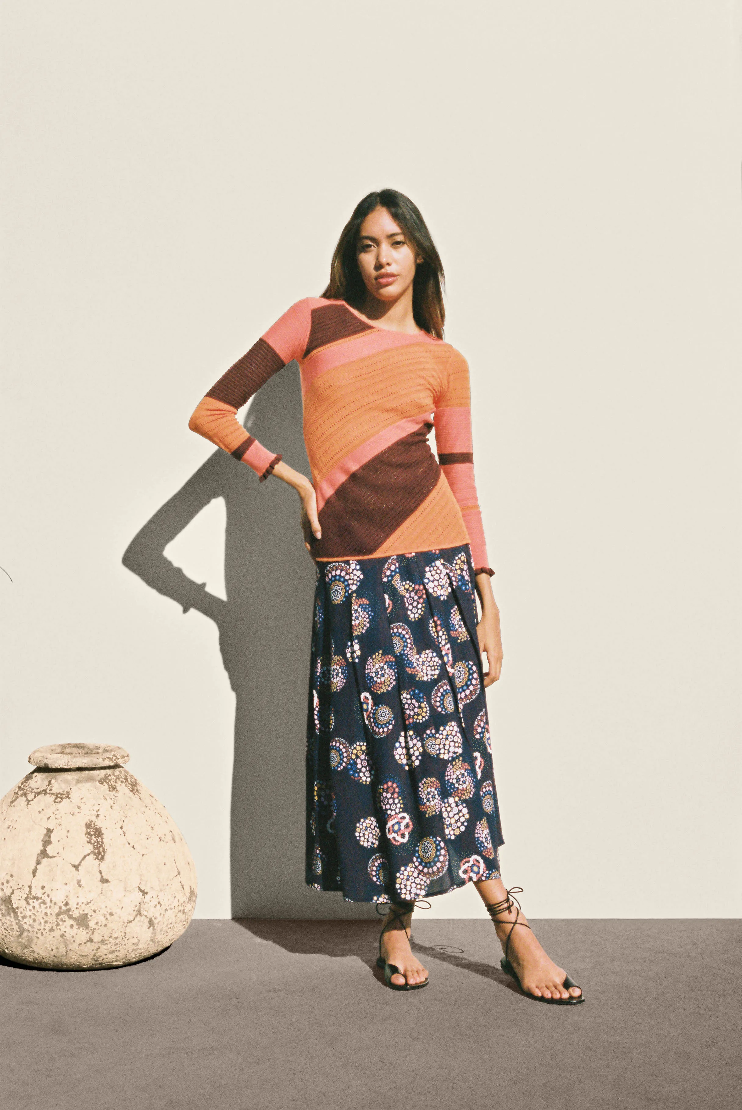 Oria Top Eggplant sold by Ciao Lucia product image thumbnail 2