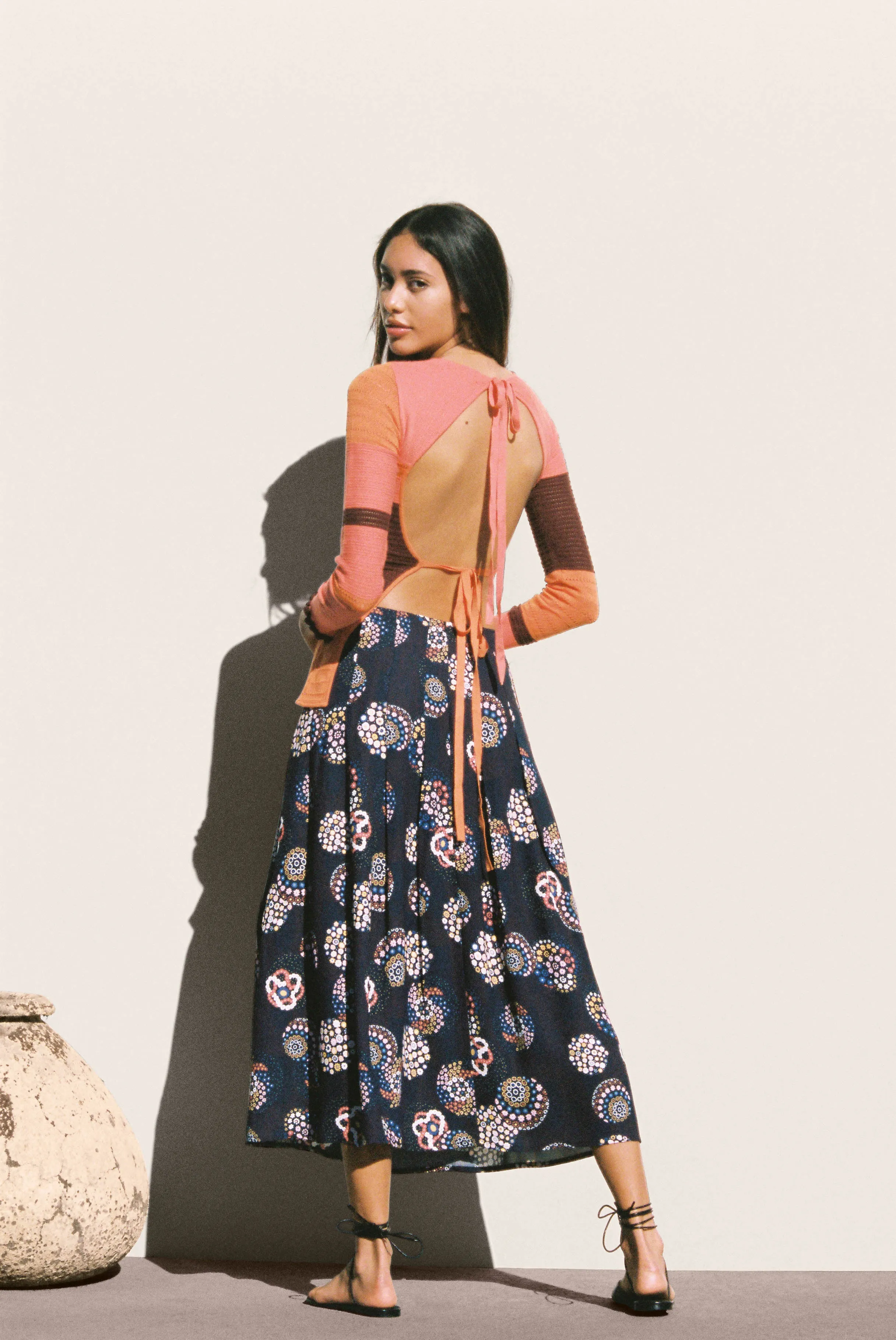 Oria Top Eggplant sold by Ciao Lucia product image thumbnail 3