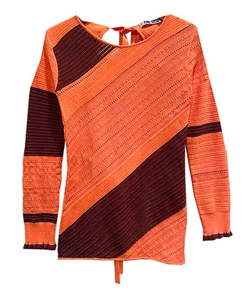 Oria Top Eggplant sold by Ciao Lucia product image thumbnail 4