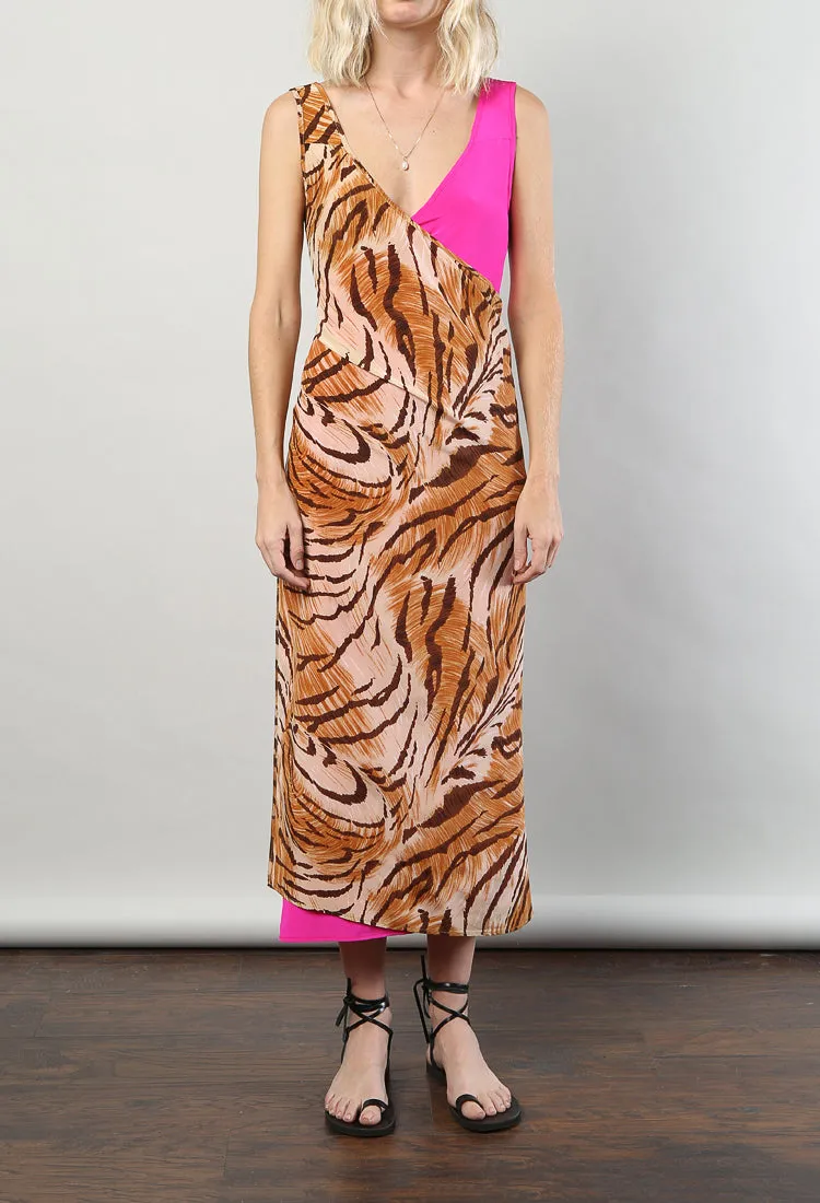 Marguerita Dress Tiger/Fuchsia sold by Ciao Lucia product image thumbnail 5
