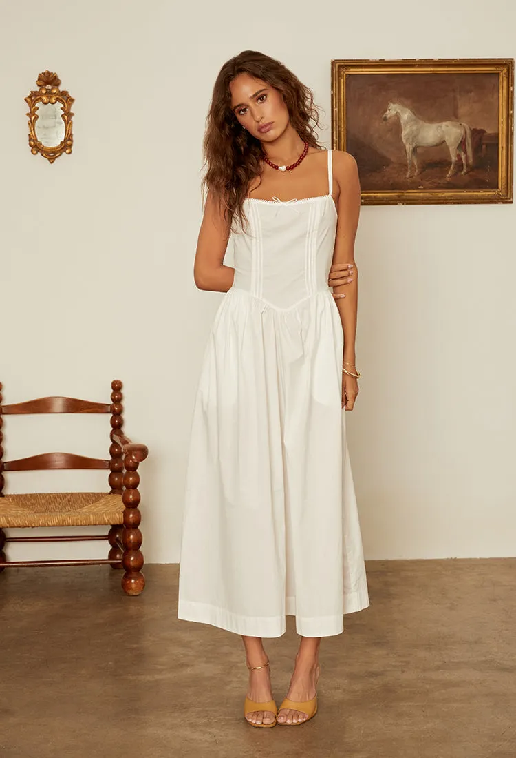 Rixo x Ciao Lucia Neroni Dress White sold by Ciao Lucia