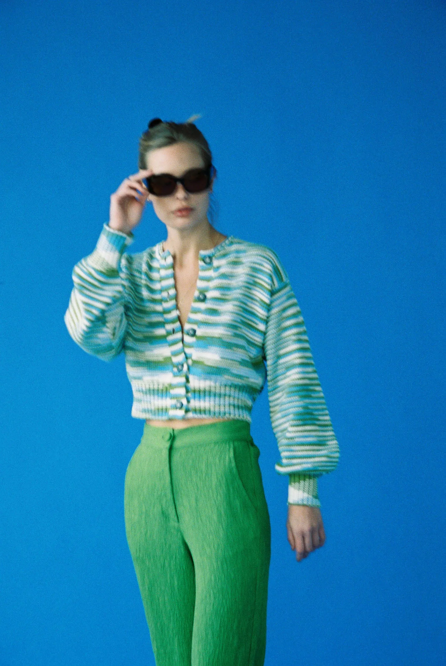 Varese Cardigan Seaglass sold by Ciao Lucia product image thumbnail 2