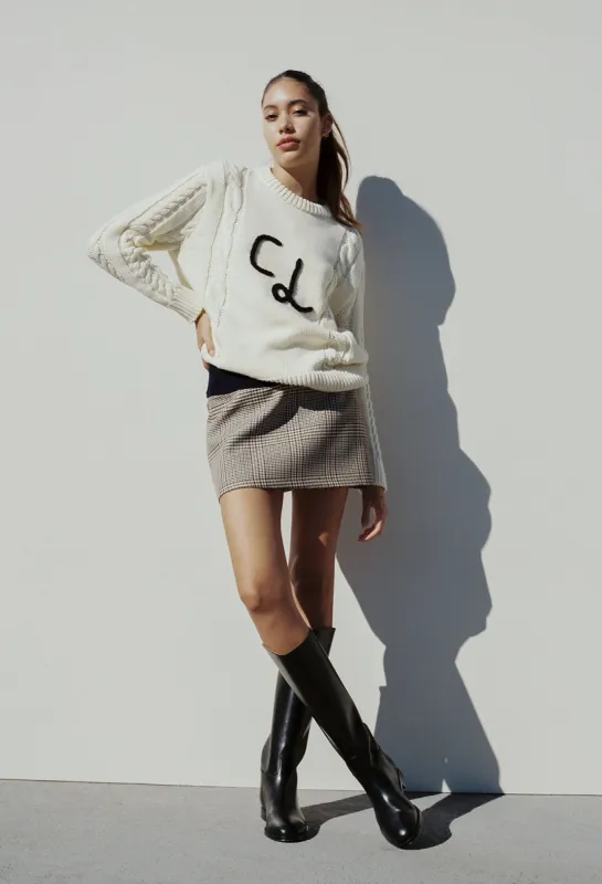 Valentina Pullover Ivory sold by Ciao Lucia