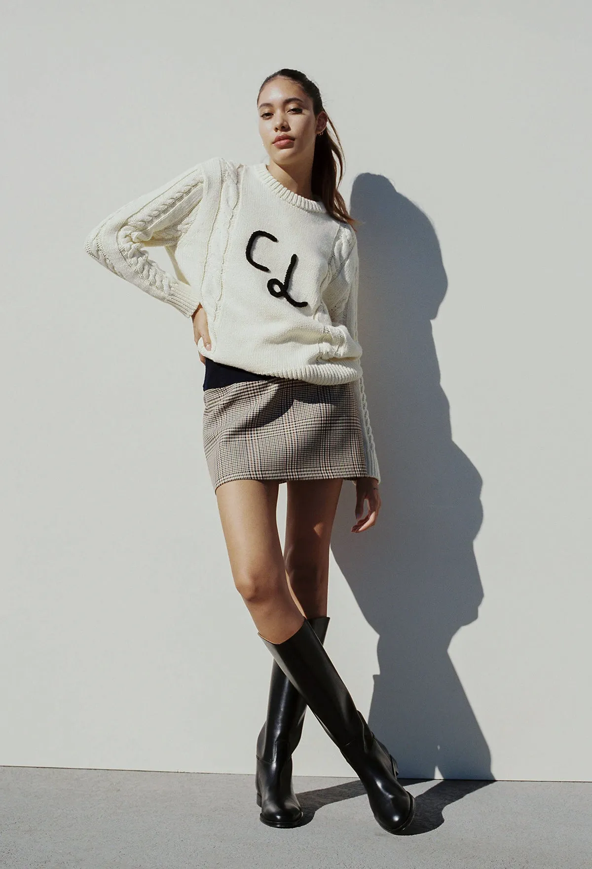 Valentina Pullover Ivory sold by Ciao Lucia