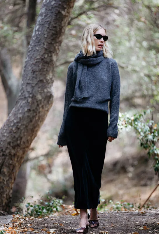 Bernard Sweater Charcoal sold by Ciao Lucia