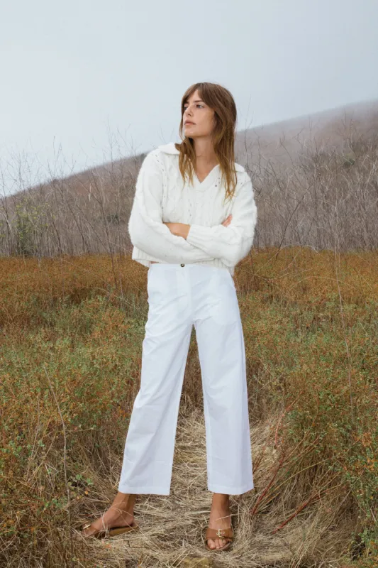 Torino Sweater Ivory made by Ciao Lucia