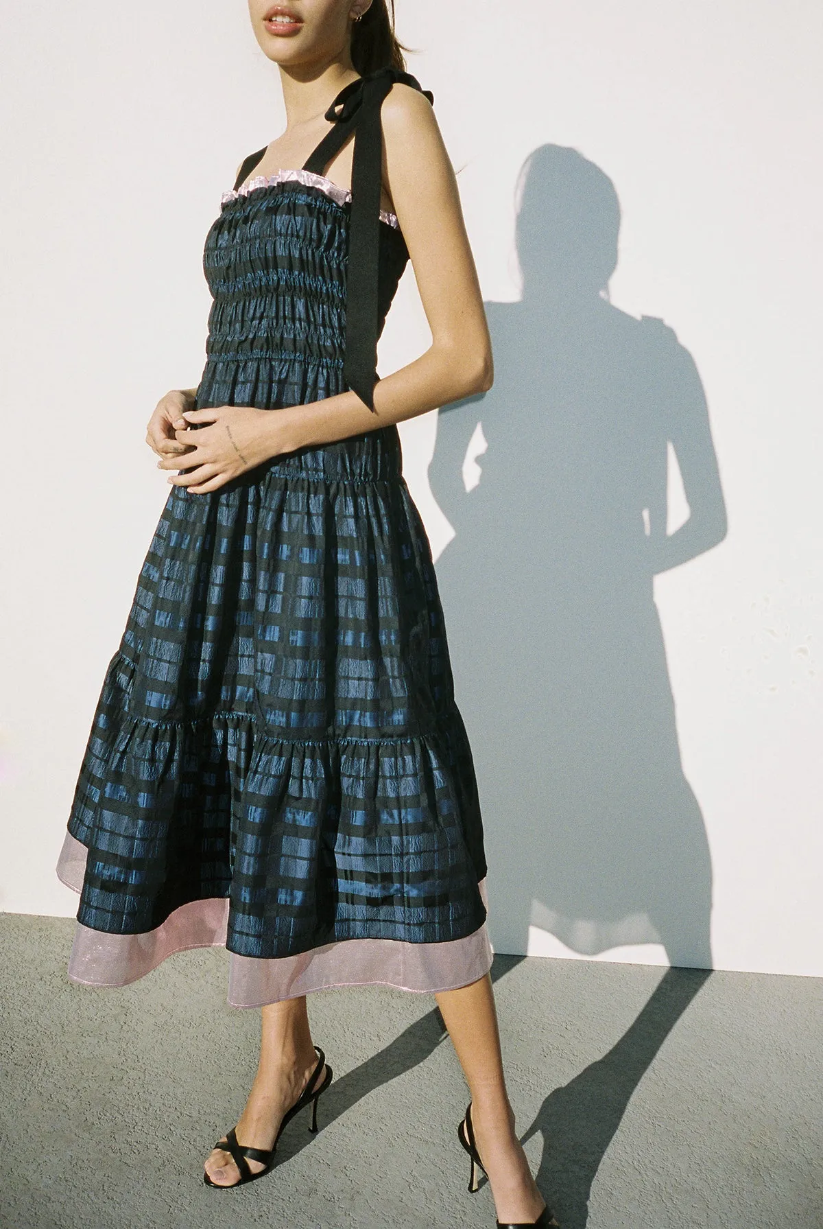 Pirro Dress Sapphire sold by Ciao Lucia