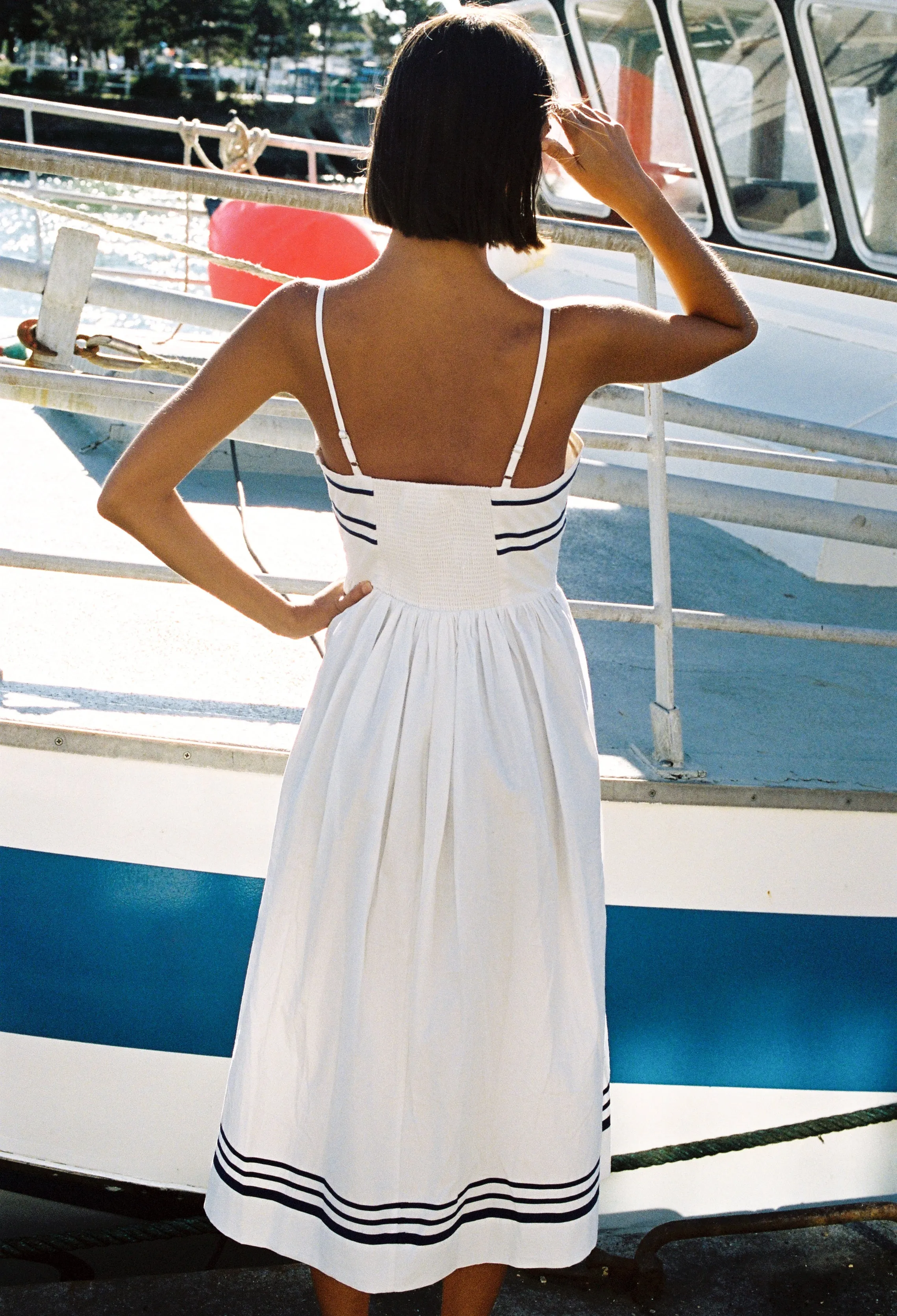 Florencia Dress White sold by Ciao Lucia product image thumbnail 4