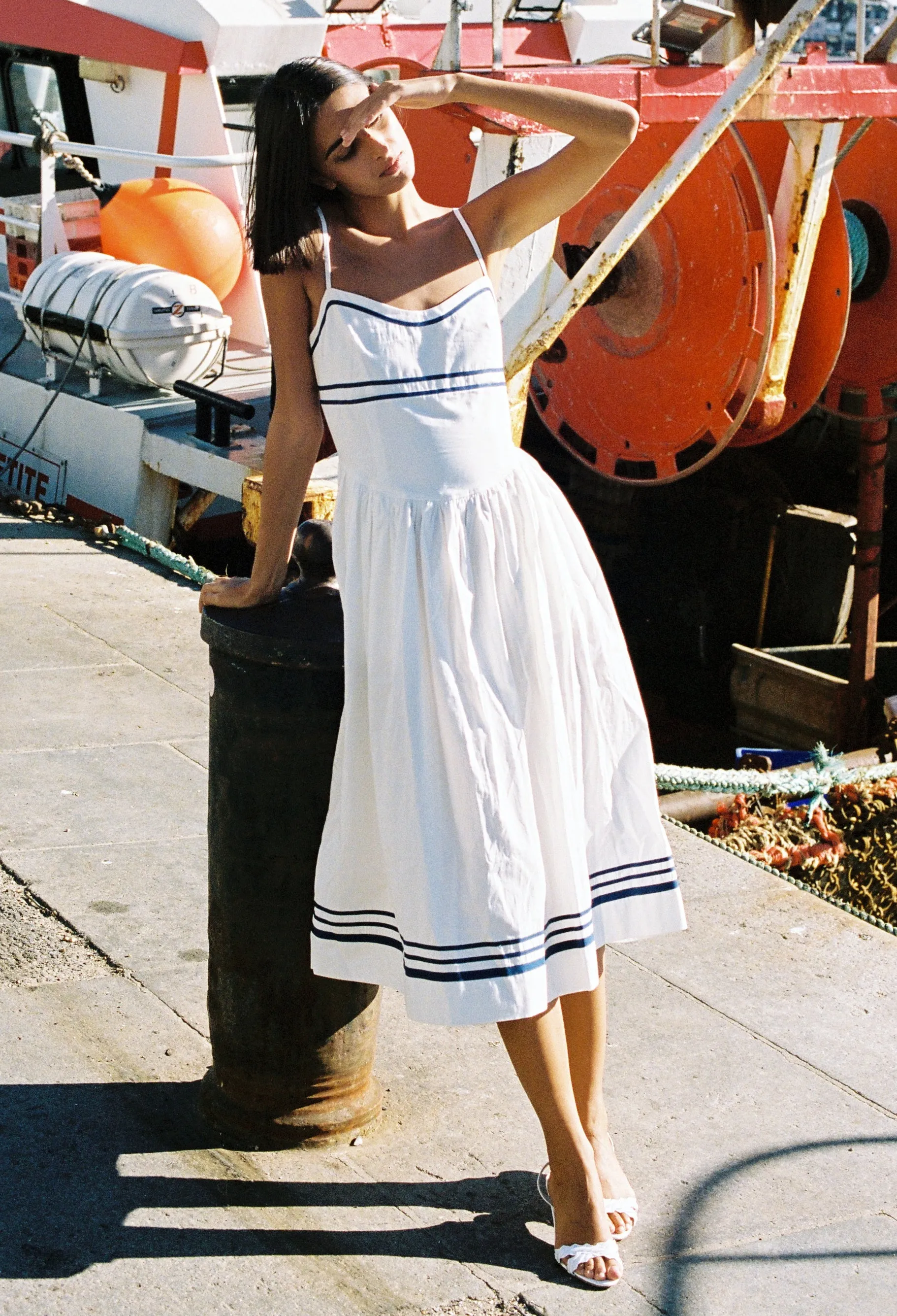 Florencia Dress White sold by Ciao Lucia product image thumbnail 3
