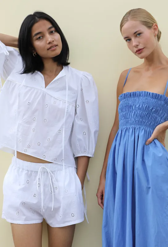Editta Top White sold by Ciao Lucia