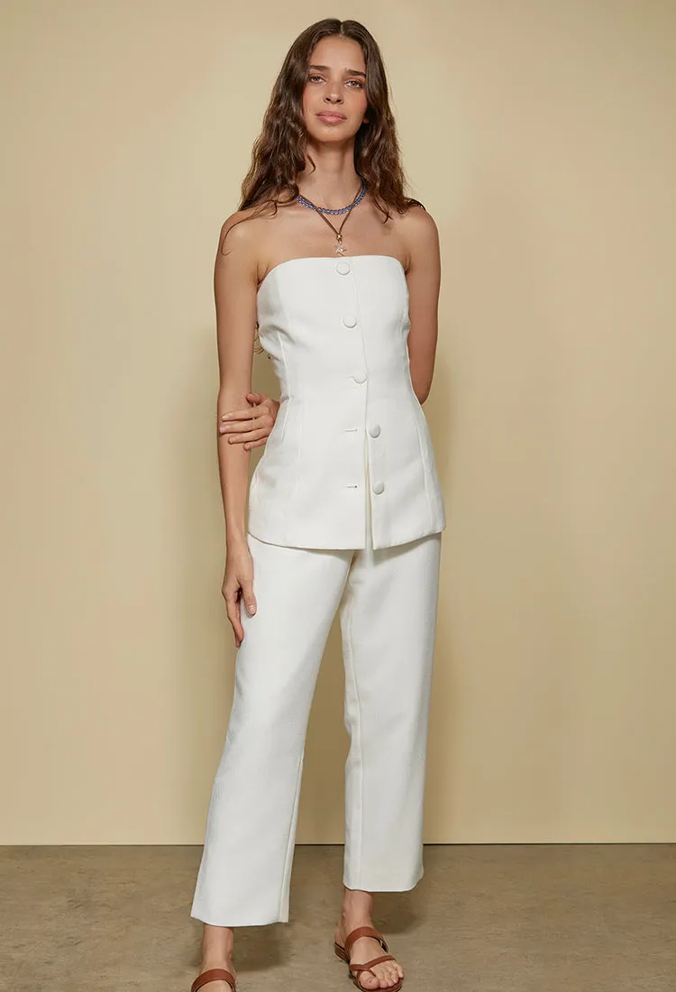 Ottavia Top White sold by Ciao Lucia product image thumbnail 5
