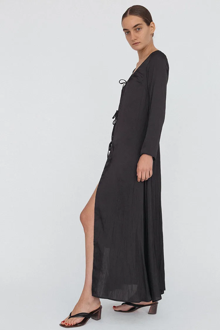 Mila Dress Matte Black sold by Ciao Lucia product image thumbnail 3