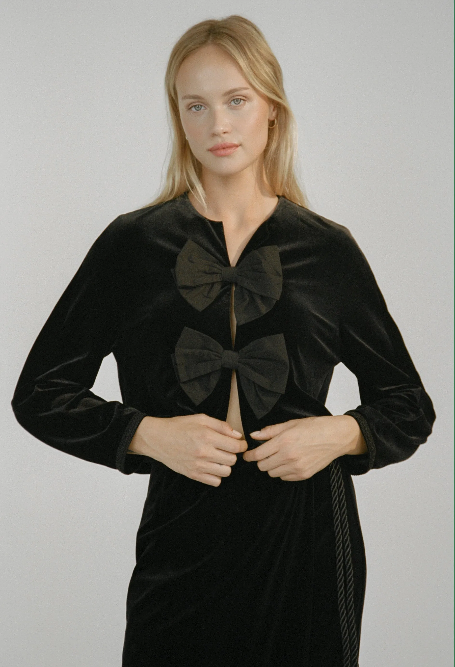 Javiera Jacket Black Velvet sold by Ciao Lucia product image thumbnail 5