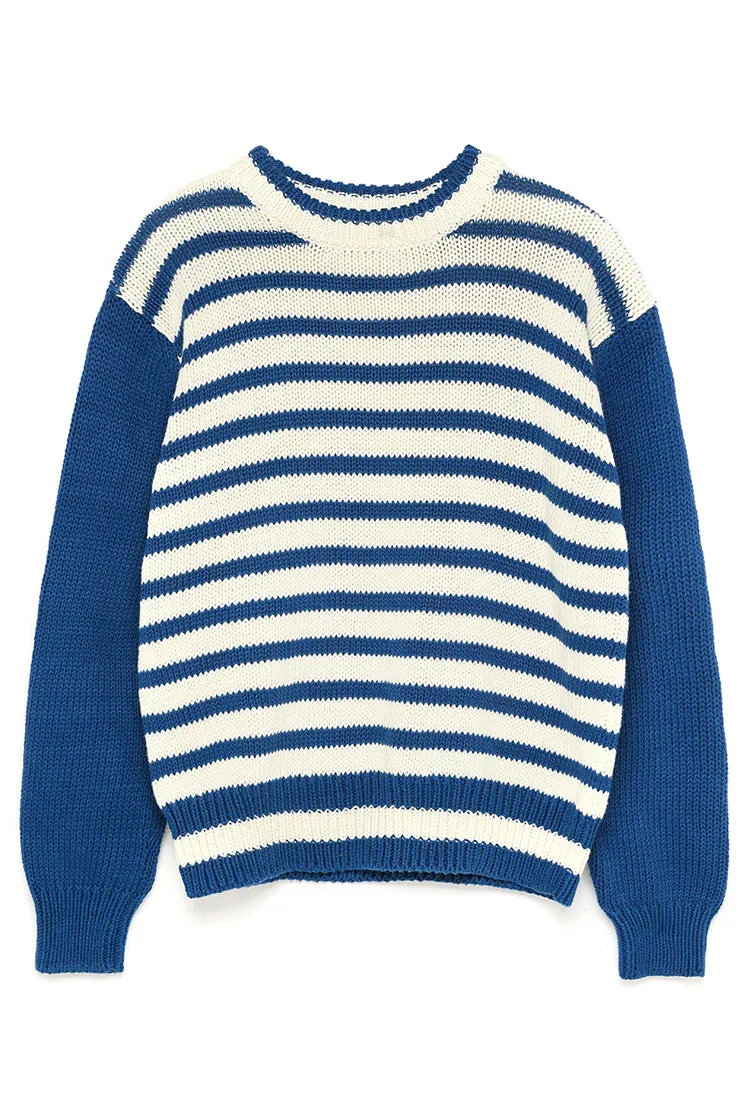 Valentina Pullover Blue/Ivory sold by Ciao Lucia product image thumbnail 4