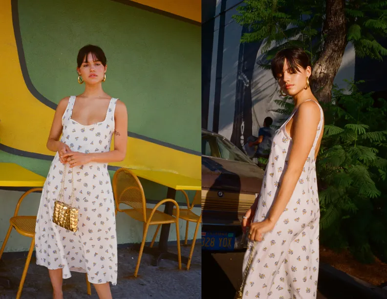 Florentina Dress Limone sold by Ciao Lucia product image thumbnail 2