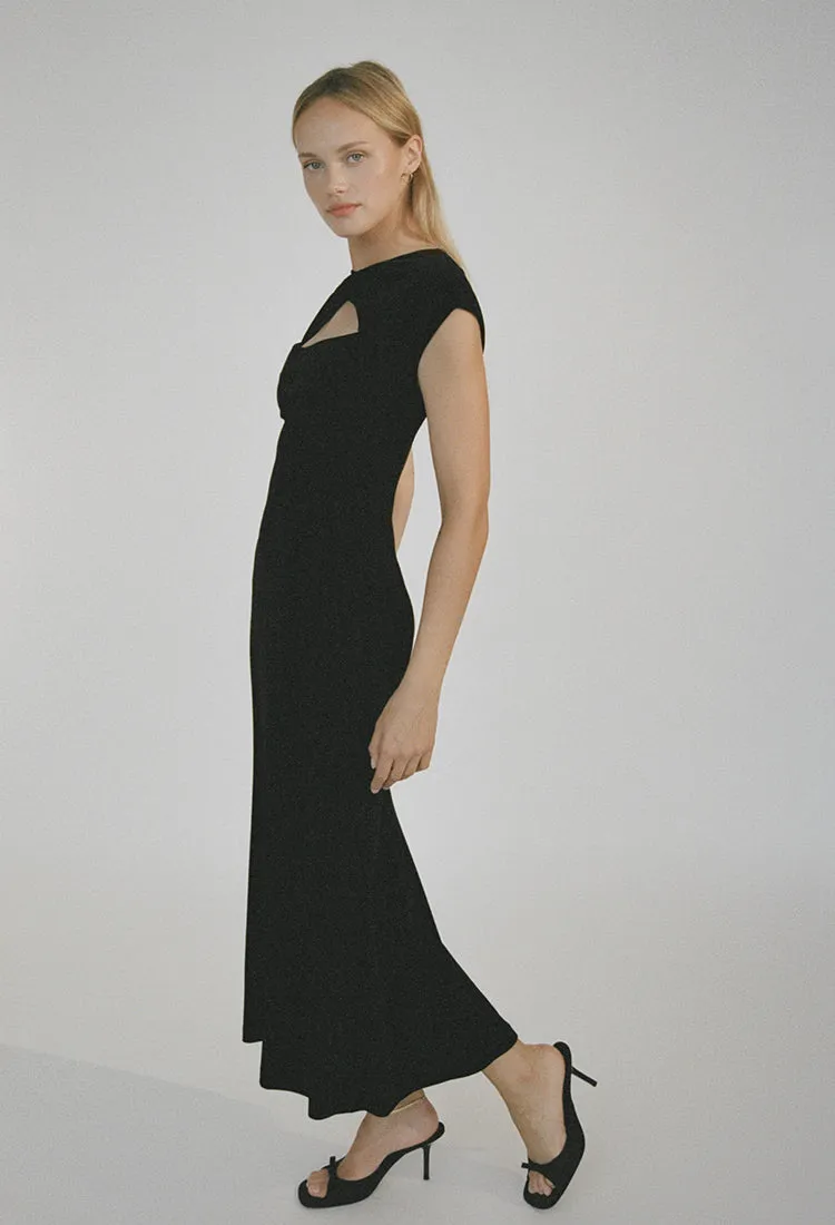 Violeta Dress Black Velvet sold by Ciao Lucia product image thumbnail 3