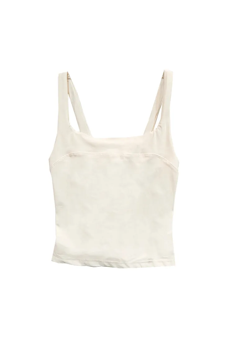 Tennis Tank Ivory sold by Ciao Lucia product image thumbnail 3