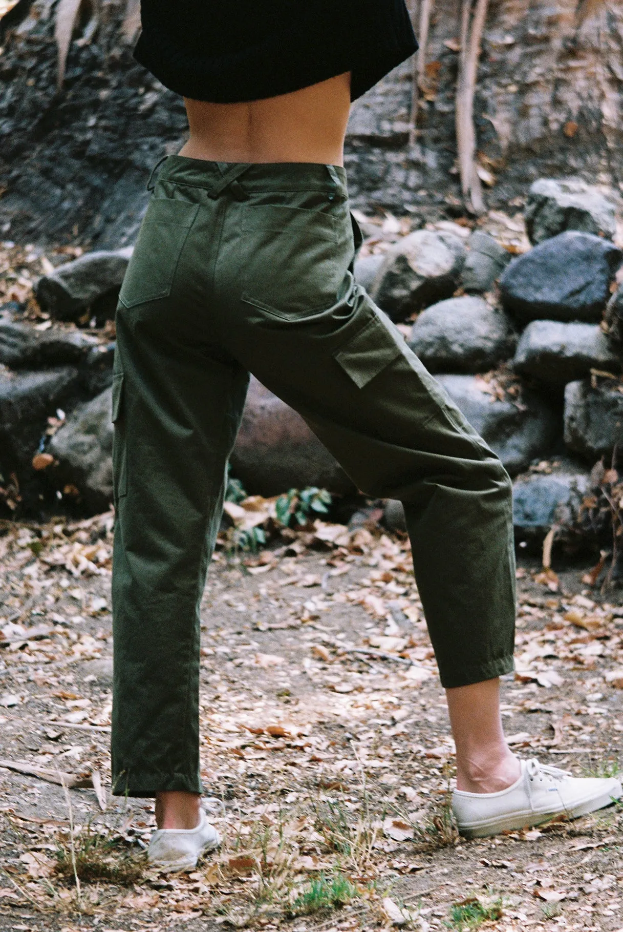 Charlie Pant Olive sold by Ciao Lucia product image thumbnail 5