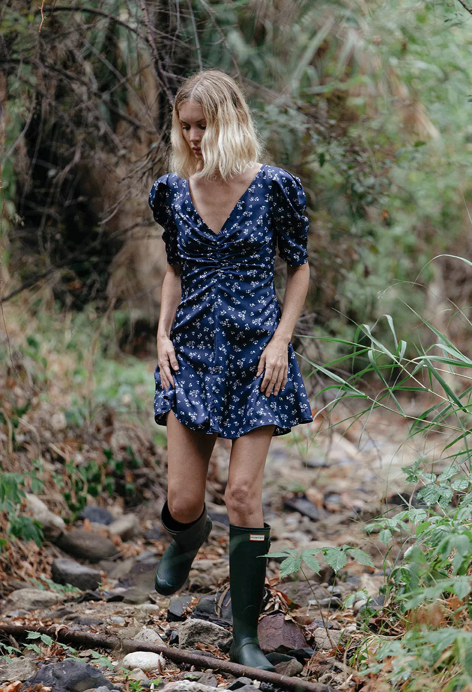 Tatiana Dress Navy sold by Ciao Lucia product image thumbnail 3