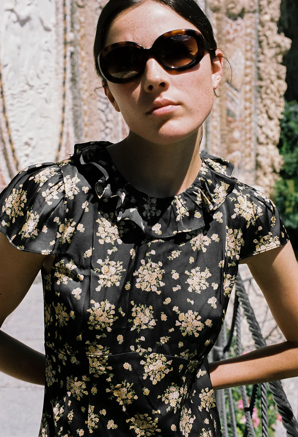 Lili Dress Begonia sold by Ciao Lucia product image thumbnail 3