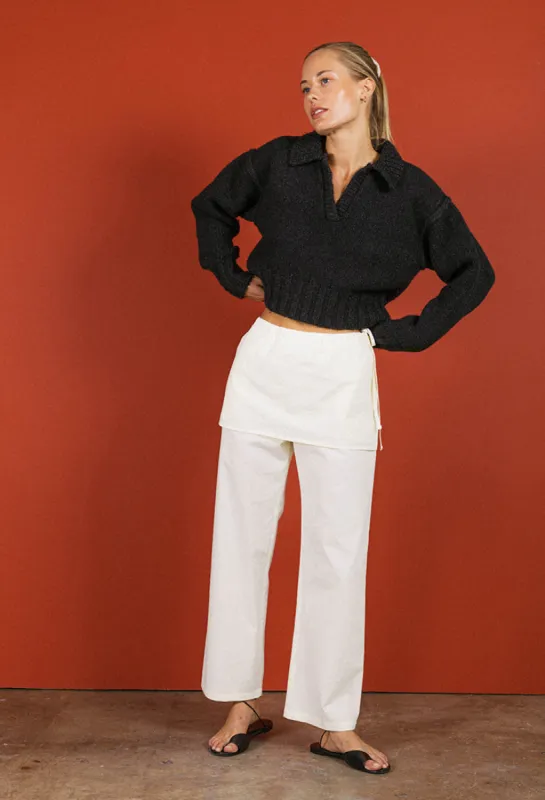 Dante Skirt Pant Cream made by Ciao Lucia