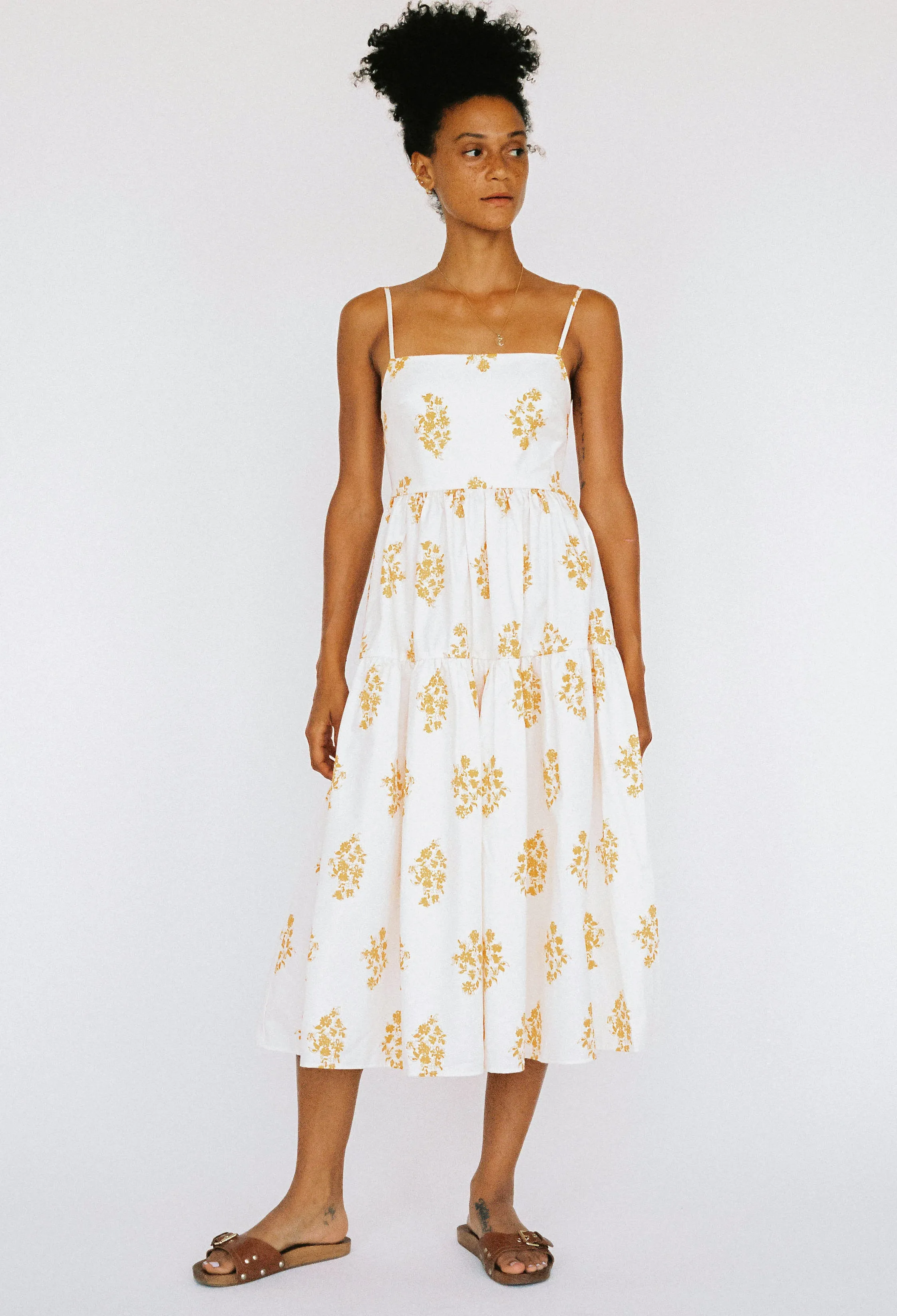 Gioia Dress Marigold sold by Ciao Lucia product image thumbnail 2