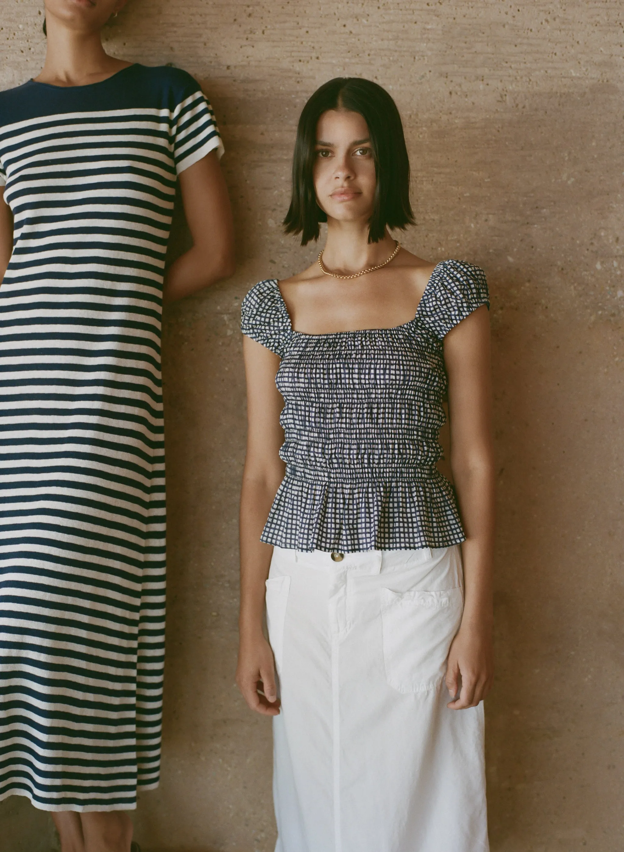 Ida Top Check sold by Ciao Lucia product image thumbnail 2