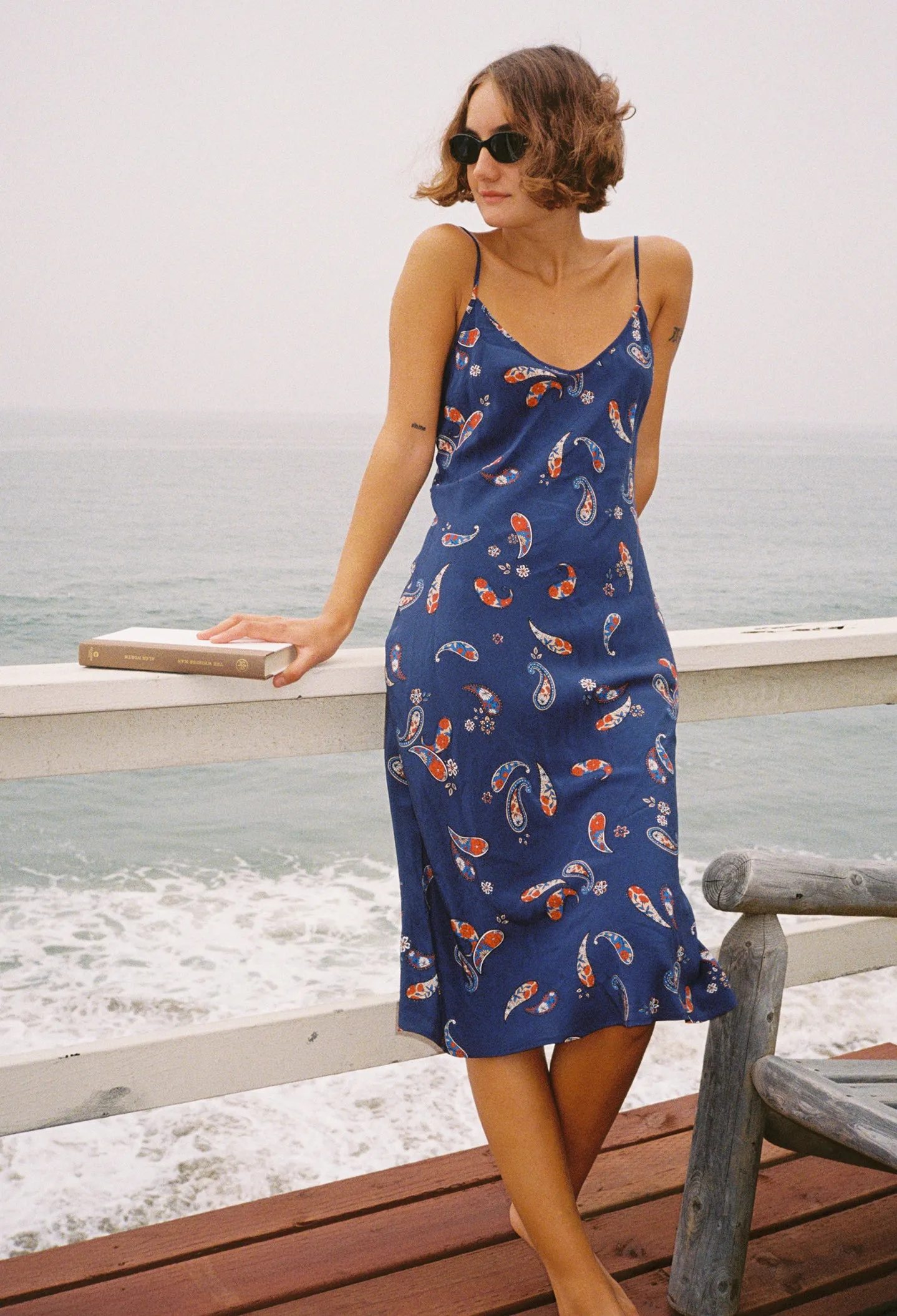 Vito Dress Paisley Silk sold by Ciao Lucia