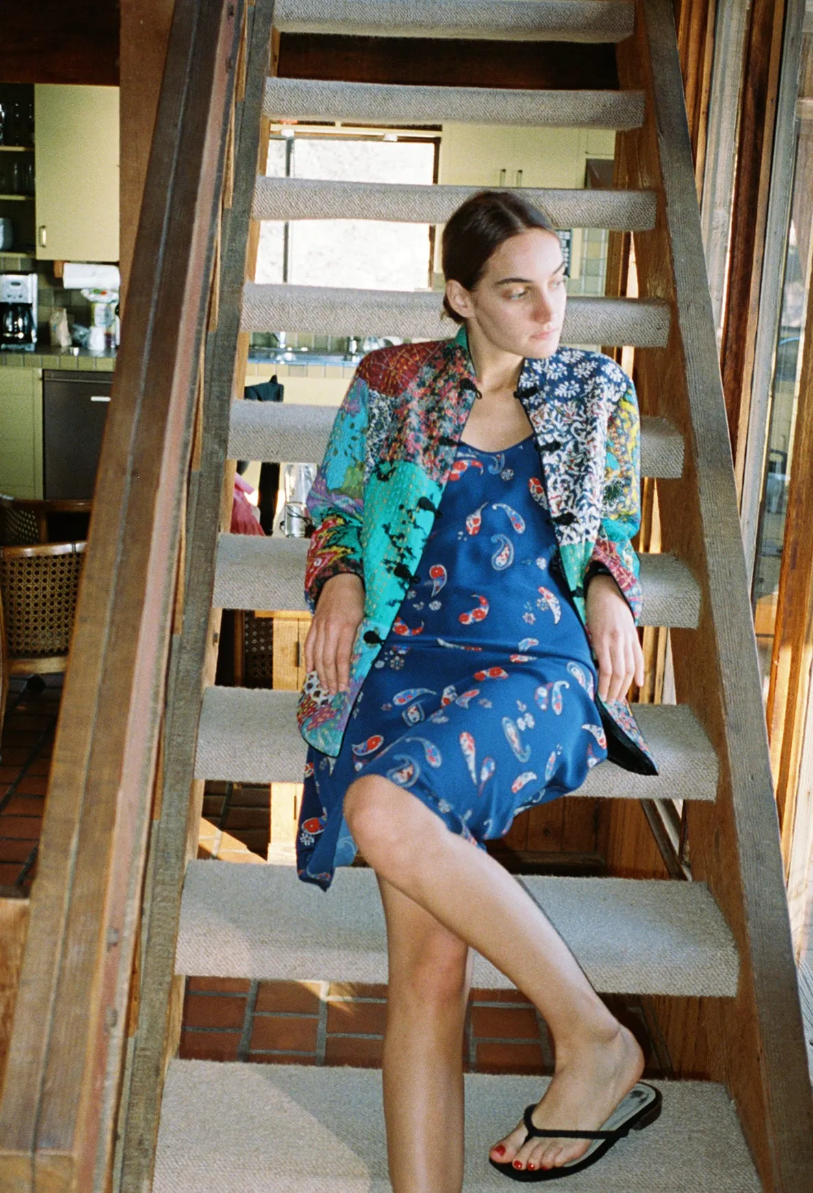 Vito Dress Paisley Silk sold by Ciao Lucia product image thumbnail 5