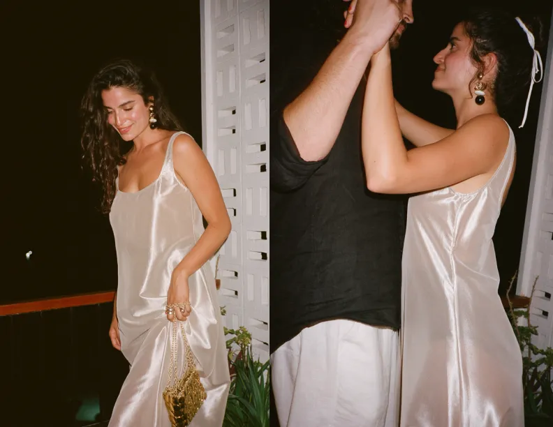 Florentina Dress Pearl sold by Ciao Lucia product image thumbnail 2