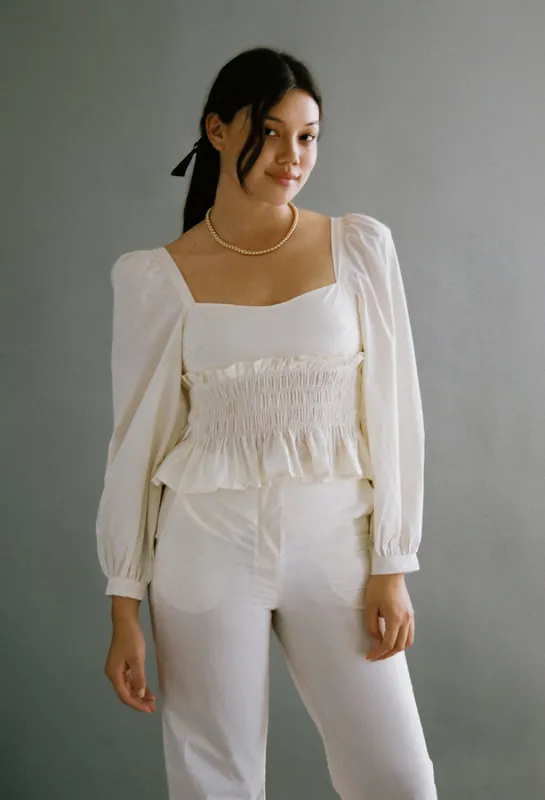 Katina Top Cream made by Ciao Lucia