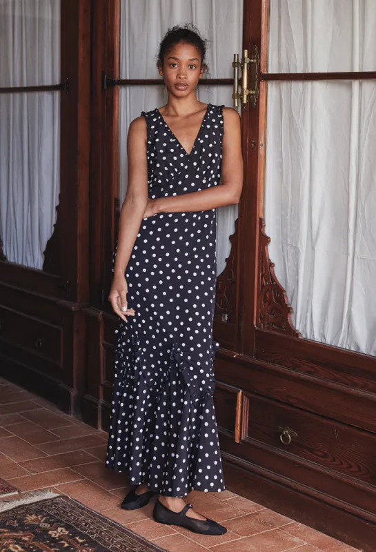 Hedia Dress Polka Dot made by Ciao Lucia