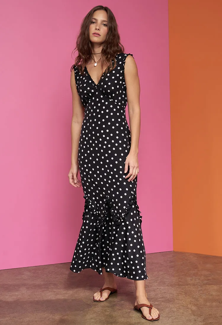 Polka dot dress ワンピース shury Polka Dot Shift Dress by Haider Ackermann | Rent the Runway