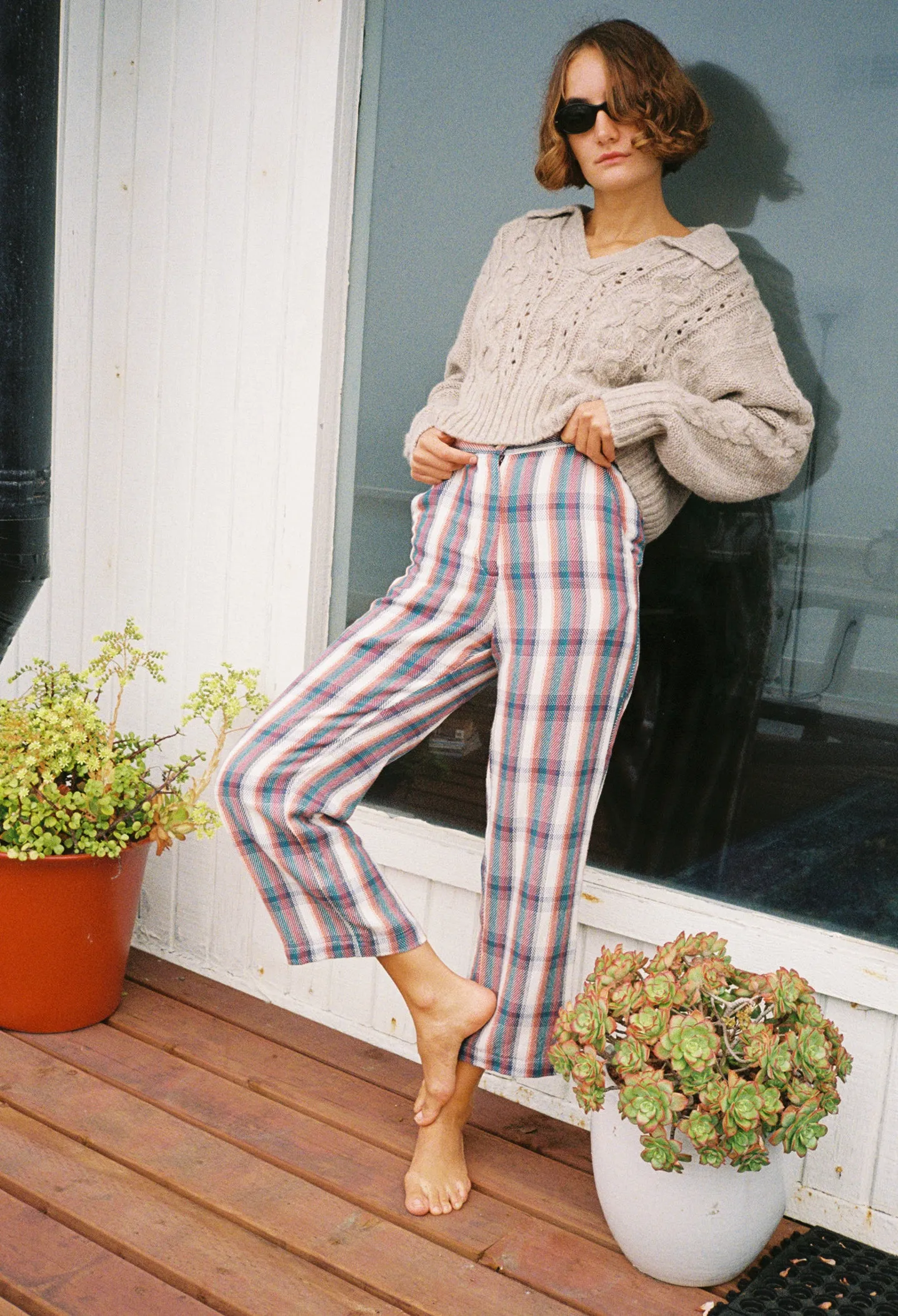 Pietro Pant Plaid sold by Ciao Lucia