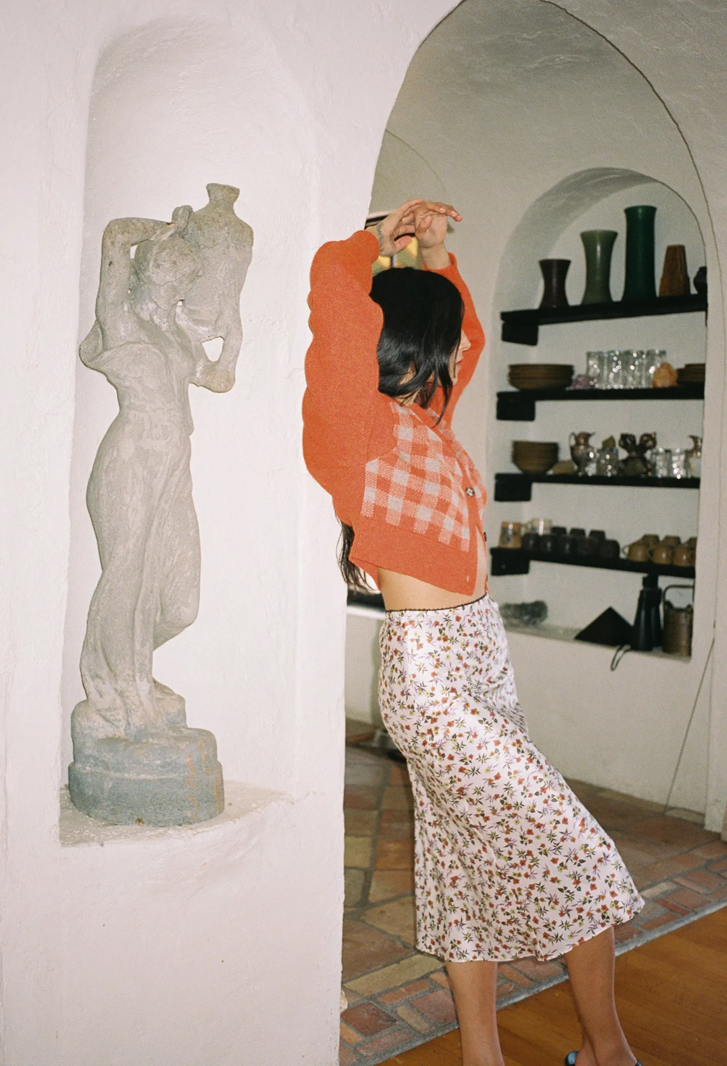 Valeria Skirt Garden Silk sold by Ciao Lucia product image thumbnail 3