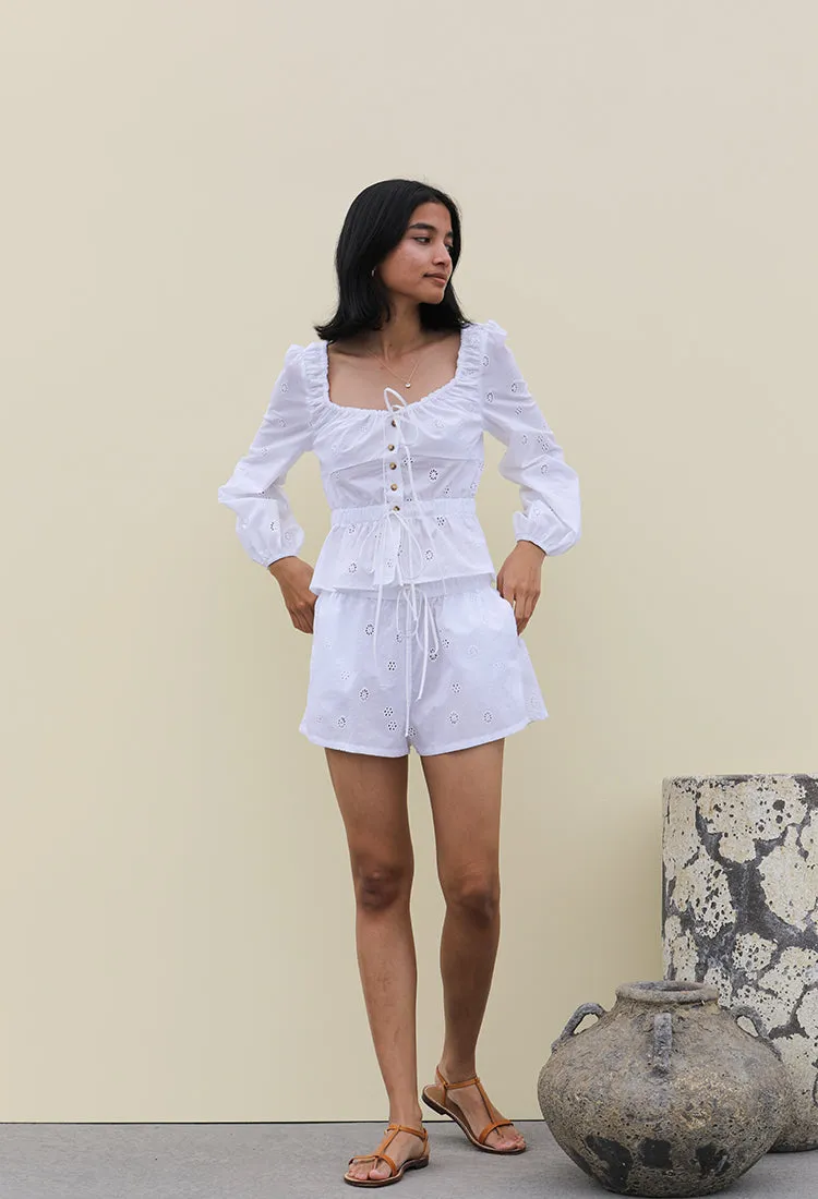 Olympia Top White sold by Ciao Lucia product image thumbnail 2